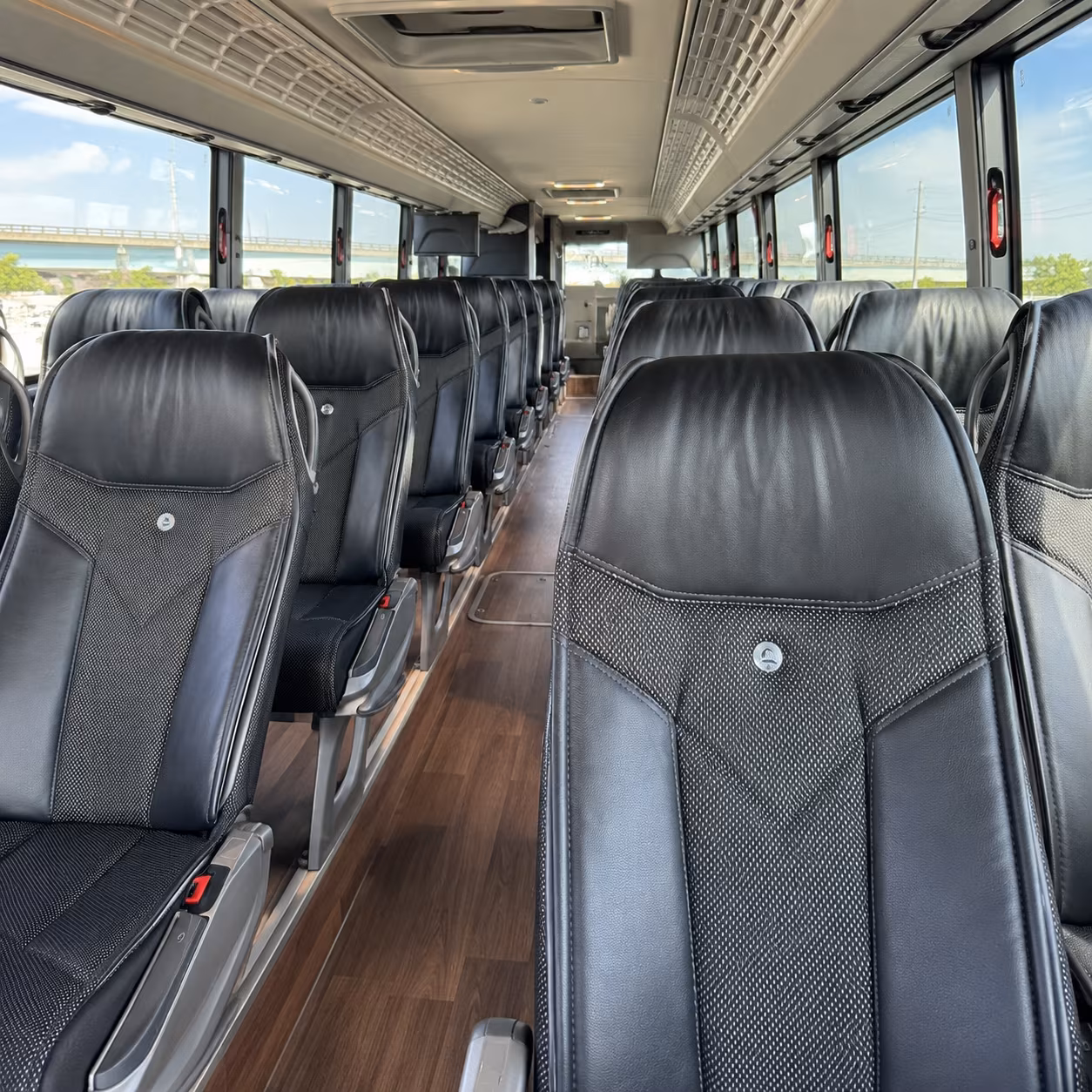 el cajon charter bus rental inside