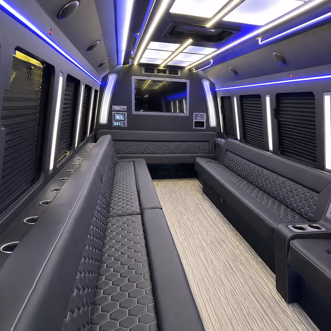 party bus interior